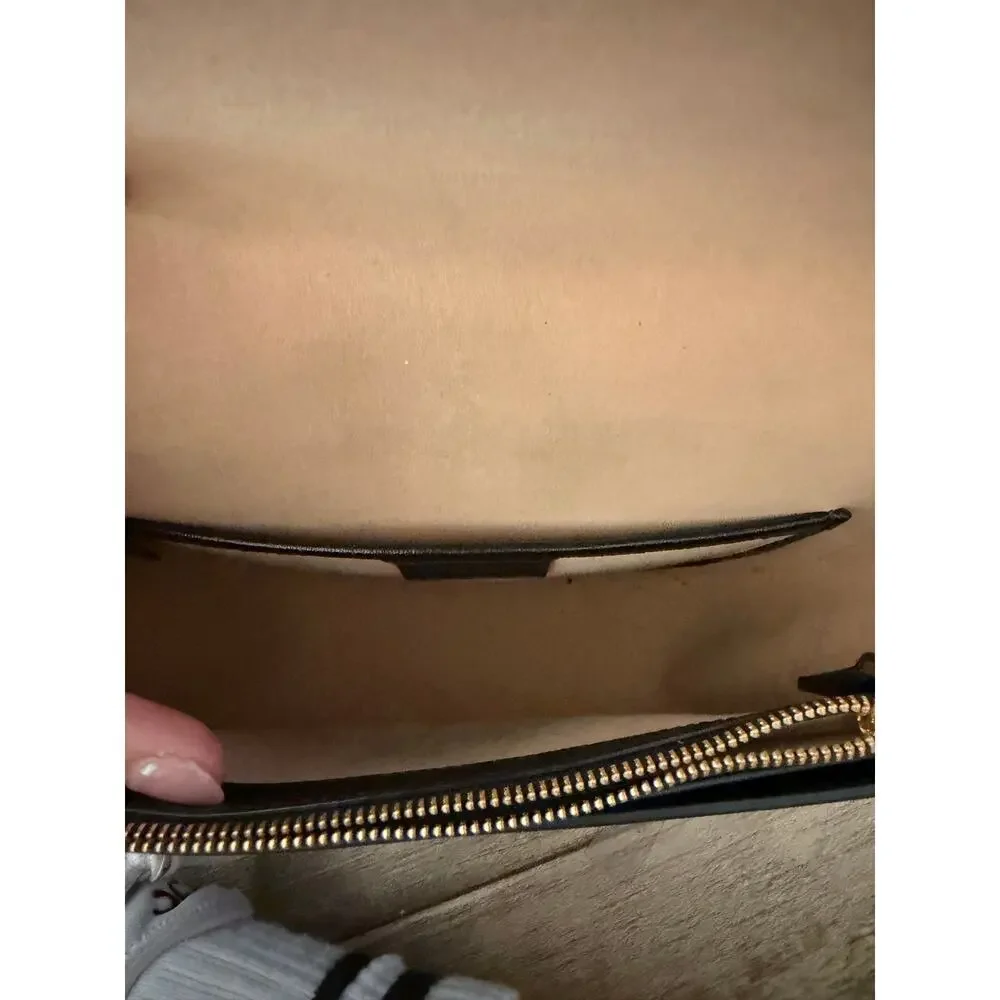 Kate Spade Saddle Bag Katy Convertible Leather Black